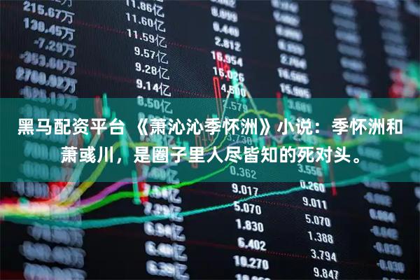 黑马配资平台 《萧沁沁季怀洲》小说：季怀洲和萧彧川，是圈子里人尽皆知的死对头。