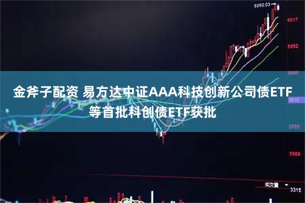 金斧子配资 易方达中证AAA科技创新公司债ETF等首批科创债ETF获批