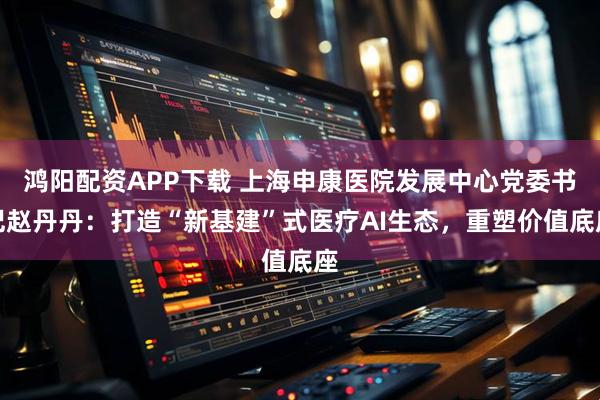 鸿阳配资APP下载 上海申康医院发展中心党委书记赵丹丹：打造“新基建”式医疗AI生态，重塑价值底座